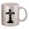 11oz Metallic Silver Mug Thumbnail