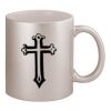 11oz Metallic Silver Mug Thumbnail
