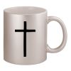 11oz Metallic Silver Mug Thumbnail