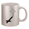 11oz Metallic Silver Mug Thumbnail