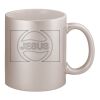 11oz Metallic Silver Mug Thumbnail