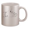 11oz Metallic Silver Mug Thumbnail