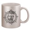 11oz Metallic Silver Mug Thumbnail