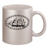 11oz Metallic Silver Mug Thumbnail