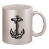 11oz Metallic Silver Mug Thumbnail
