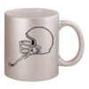 11oz Metallic Silver Mug Thumbnail