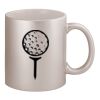 11oz Metallic Silver Mug Thumbnail