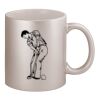 11oz Metallic Silver Mug Thumbnail