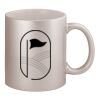 11oz Metallic Silver Mug Thumbnail