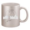 11oz Metallic Silver Mug Thumbnail