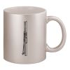 11oz Metallic Silver Mug Thumbnail