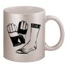 11oz Metallic Silver Mug Thumbnail