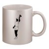 11oz Metallic Silver Mug Thumbnail