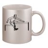 11oz Metallic Silver Mug Thumbnail