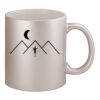 11oz Metallic Silver Mug Thumbnail
