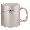 11oz Metallic Silver Mug Thumbnail