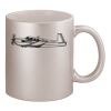 11oz Metallic Silver Mug Thumbnail