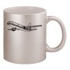 11oz Metallic Silver Mug Thumbnail