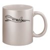 11oz Metallic Silver Mug Thumbnail