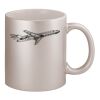 11oz Metallic Silver Mug Thumbnail