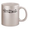 11oz Metallic Silver Mug Thumbnail