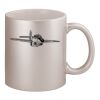 11oz Metallic Silver Mug Thumbnail