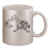 11oz Metallic Silver Mug Thumbnail