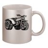 11oz Metallic Silver Mug Thumbnail