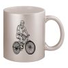 11oz Metallic Silver Mug Thumbnail