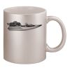 11oz Metallic Silver Mug Thumbnail