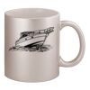 11oz Metallic Silver Mug Thumbnail