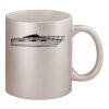 11oz Metallic Silver Mug Thumbnail