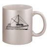 11oz Metallic Silver Mug Thumbnail