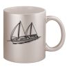 11oz Metallic Silver Mug Thumbnail