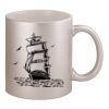 11oz Metallic Silver Mug Thumbnail