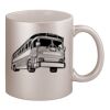 11oz Metallic Silver Mug Thumbnail