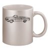 11oz Metallic Silver Mug Thumbnail