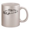 11oz Metallic Silver Mug Thumbnail