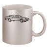 11oz Metallic Silver Mug Thumbnail
