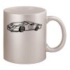11oz Metallic Silver Mug Thumbnail