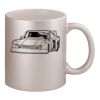 11oz Metallic Silver Mug Thumbnail