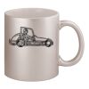 11oz Metallic Silver Mug Thumbnail