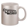 11oz Metallic Silver Mug Thumbnail