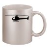 11oz Metallic Silver Mug Thumbnail