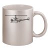 11oz Metallic Silver Mug Thumbnail