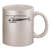 11oz Metallic Silver Mug Thumbnail
