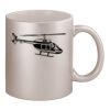 11oz Metallic Silver Mug Thumbnail