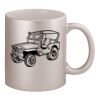 11oz Metallic Silver Mug Thumbnail