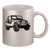 11oz Metallic Silver Mug Thumbnail