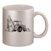 11oz Metallic Silver Mug Thumbnail
